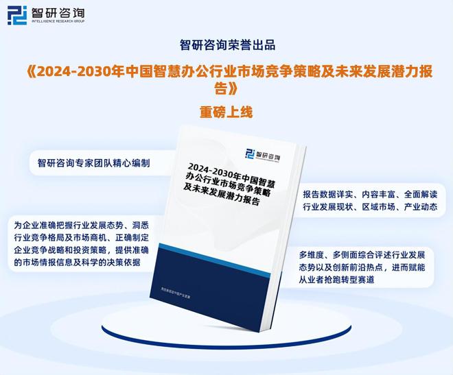 2024版中国智慧办公行业投融资动态、发展现状及未来趋势预测报告(图1)