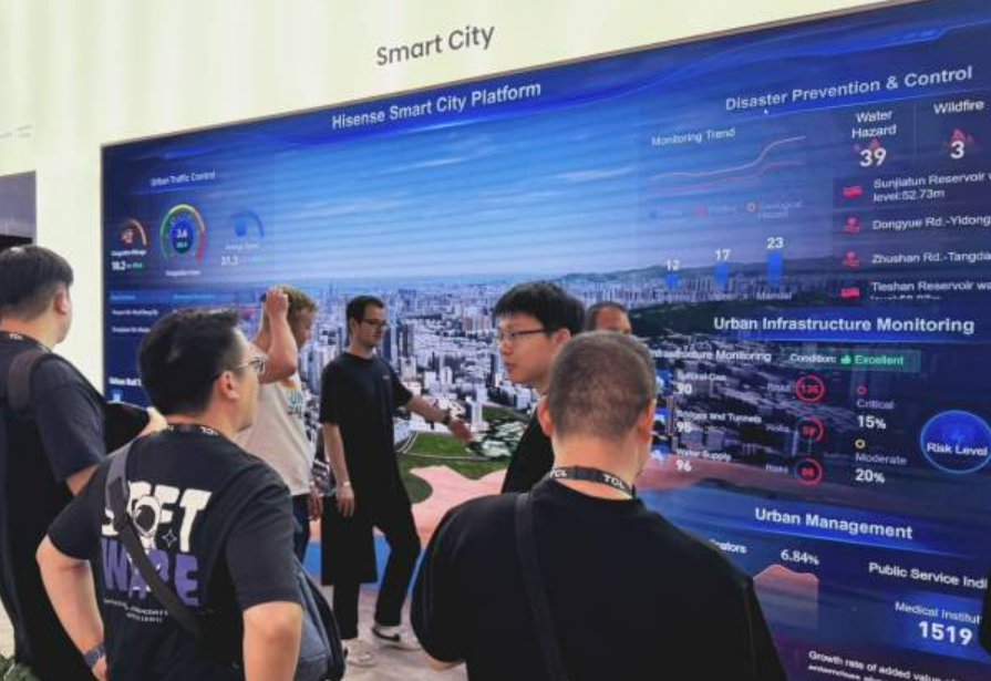 易倍体育网站：海信亮相IFA2024：AI场景化赋能智慧城市智慧交通(图3)