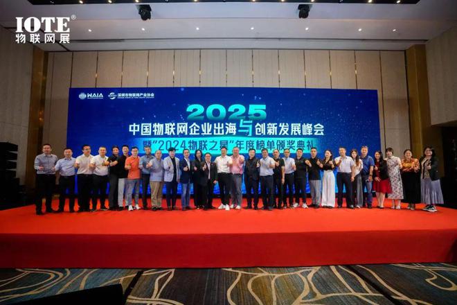 直击AIoT出海浪潮2025中国物联网企业出海峰会暨“2024物联之星”颁奖典礼在沪召开！(图2)