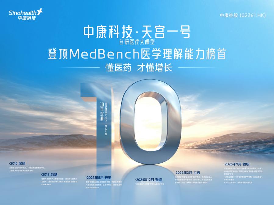 易倍体育网站：政策东风频吹AI医疗迎接高光时刻：中康科技十年先行引领产业变革(图2)