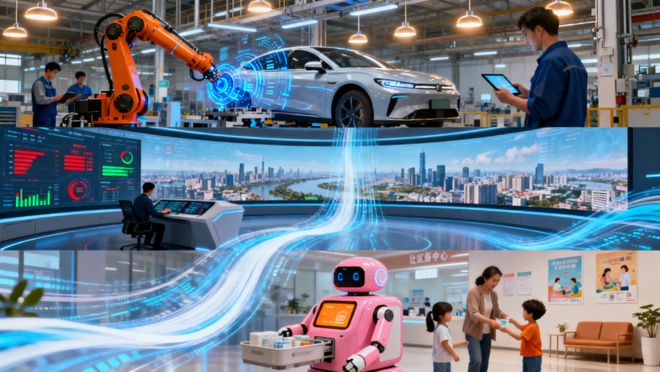 易倍体育网站:产业丨解锁“人工智能+”城市激活AI+新动能成赋能新范式(图2)