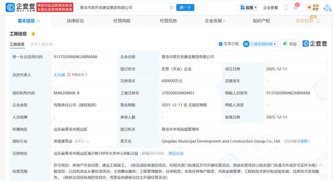 重磅！青岛两大国企合并落定60亿组建“智慧城市”运营集团(图1)
