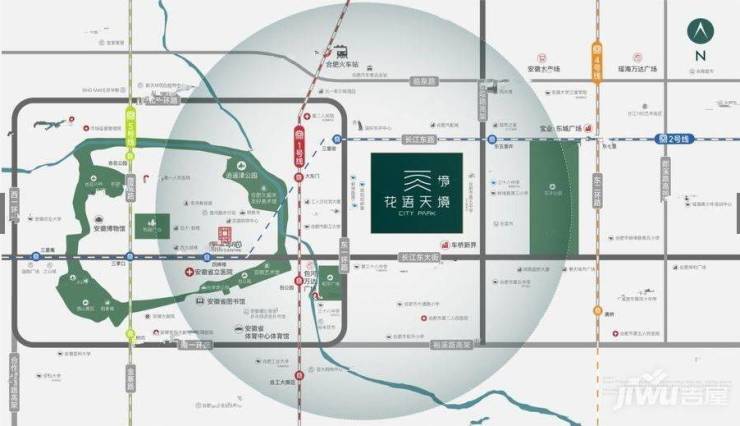 Emc易倍体育:【合肥商品房成交查询-2026年楼盘详情】合肥中国铁建花语天境项目户型图-学区(图1)