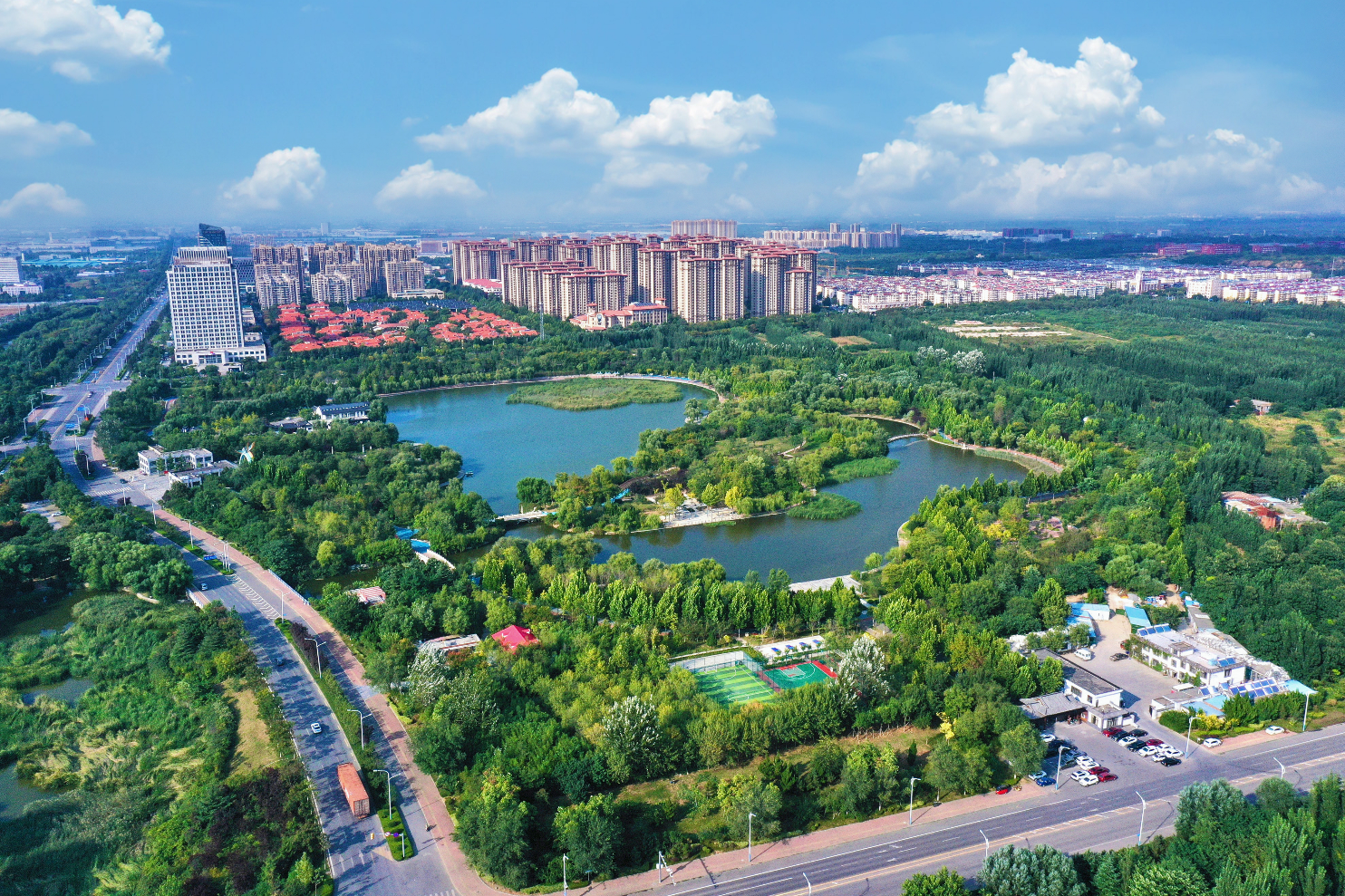 未来已来新城将至——高新东区绘就“公园里的科技城市”新画卷_泉城新闻_大众网(图4)