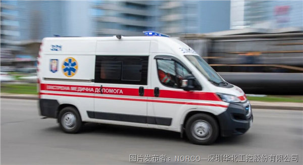 华北工控智慧救护车专用整机方案：助推应急医疗救援事业高质量发展(图1)